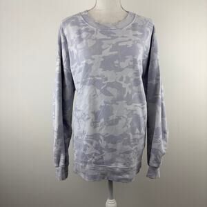 Lululemon‎ Perfectly Crew Neck oversized blue pullover